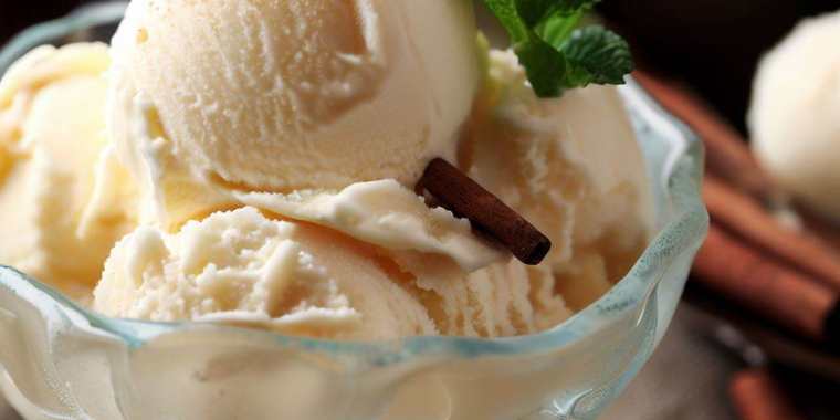 Homemade Creamy Vanilla Ice Cream: Indulge in Sweet Delights